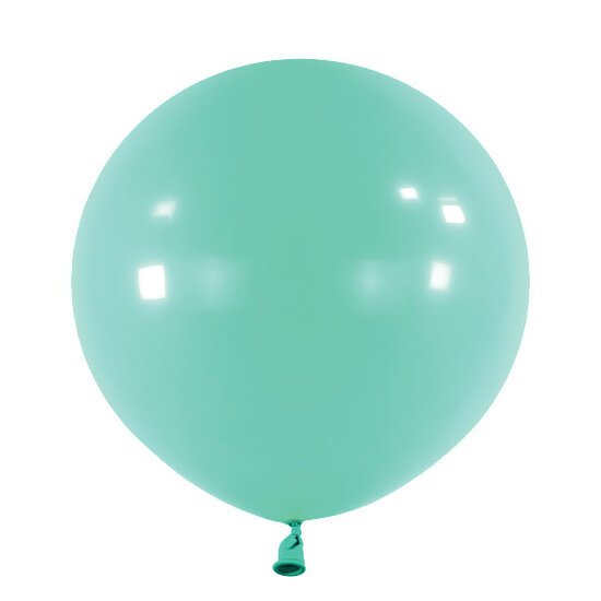 Mooideco - Fashion Robin's Egg Blue Anagram ballonnen 24 inch grote helium ballonnen
