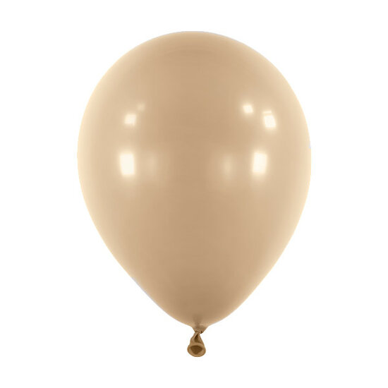 Mooideco - Fashion Taupe Anagram ballonnen 5 inch