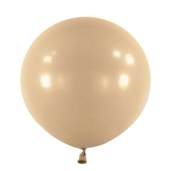 Mooideco - Fashion Taupe Anagram ballonnen 24 inch grote helium ballonnen