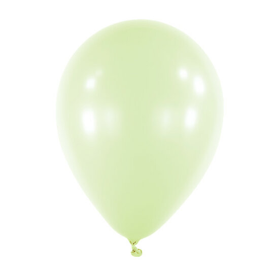 Mooideco - Macaron Honey Dew Anagram ballonnen 12 inch helium ballonnen