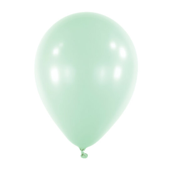 Mooideco - Macaron Mint Anagram ballonnen 12 inch helium ballonnen
