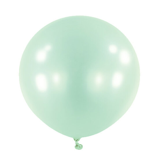 Mooideco - Macaron Mint Anagram ballonnen 24 inch grote helium ballonnen