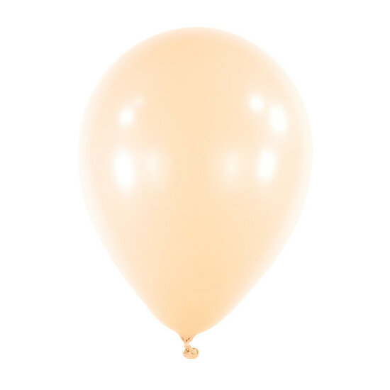 Mooideco - Macaron Peach Anagram ballonnen 18 inch grote helium ballonnen