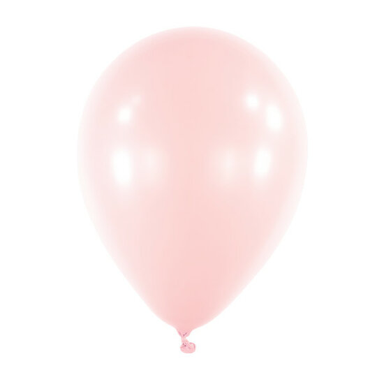 Mooideco - Macaron Pink Rose Anagram ballonnen 5 inch