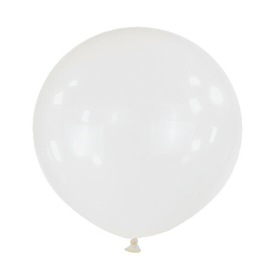 Mooideco - Crystal Clearz Clear Anagram ballonnen 24 inch grote helium ballonnen