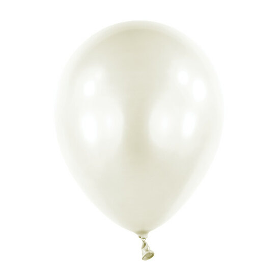 Mooideco - Pearl Frosty Wit Anagram ballonnen 12 inch helium ballonnen