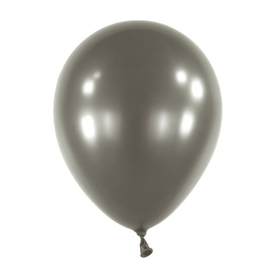 Mooideco - Pearl Jet Black Anagram ballonnen 18 inch grote helium ballonnen
