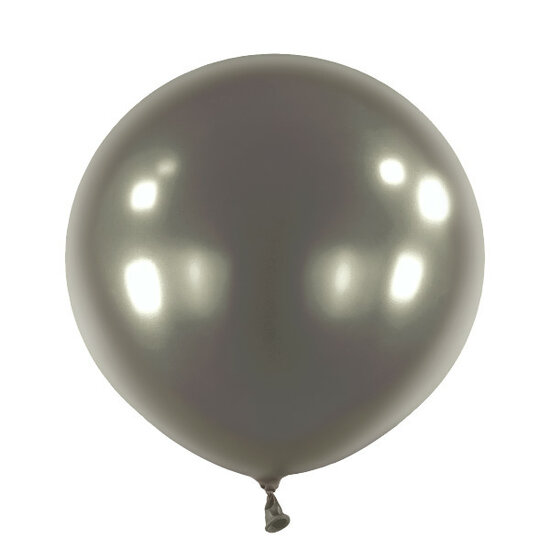 Mooideco - Pearl Jet Black Anagram ballonnen 24 inch grote helium ballonnen