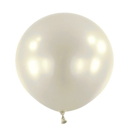 Mooideco - Metallic Silver Anagram ballonnen 24 inch grote helium ballonnen