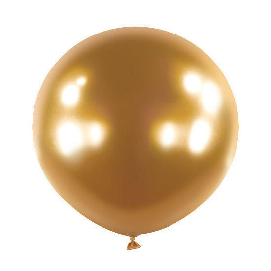 Mooideco - Satin Luxe Gold Sateen Anagram ballonnen 24 inch grote helium ballonnen