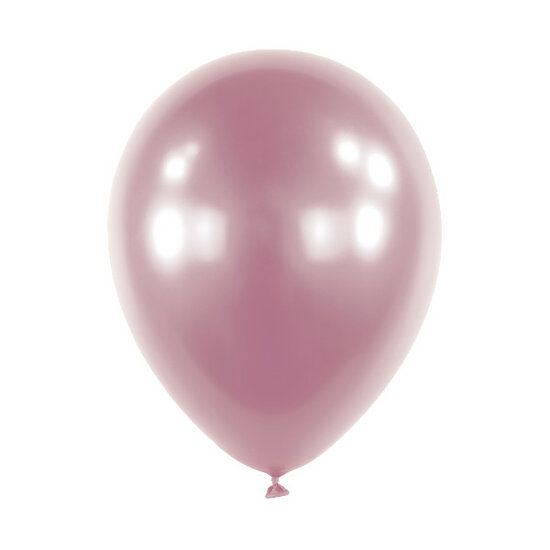 Mooideco - Satin Luxe Pastel Pink Anagram ballonnen 12 inch helium ballonnen