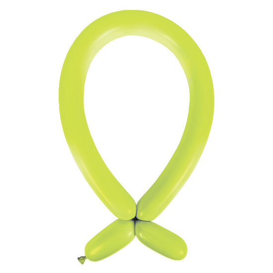 Mooideco - Fashion Kiwi green Anagram ballonnen 260 modeleer