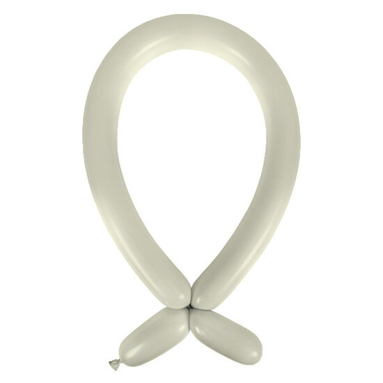 Mooideco - Fashion Grey Anagram ballonnen 260 modeleer