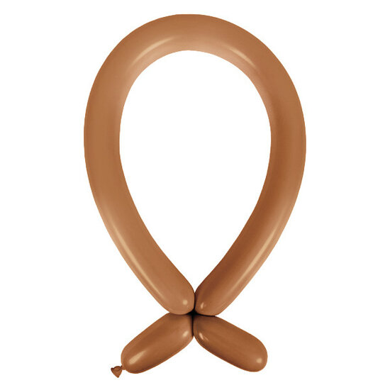 Mooideco - Fashion Chocolate Anagram ballonnen 260 modeleer