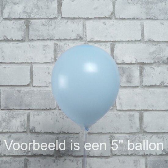 Sempertex echte kleur, real life colour Sempertex Pastel Matte Blue