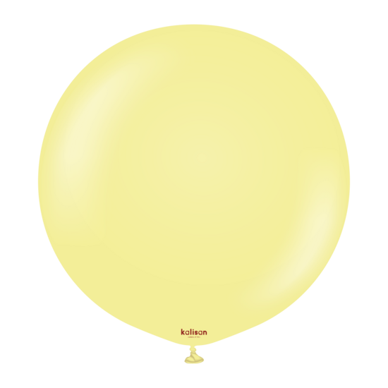 Mooideco - Kalisan Macaron Yellow - 36 inch ballonnen