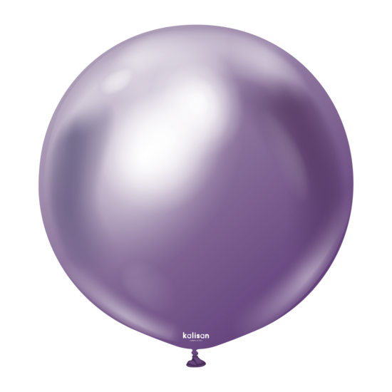 Mooideco - Mirror violet kalisan ballonnen - 36 inch 