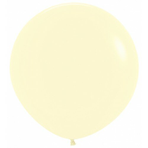 Mooideco - Pastel matte geel - 36 inch