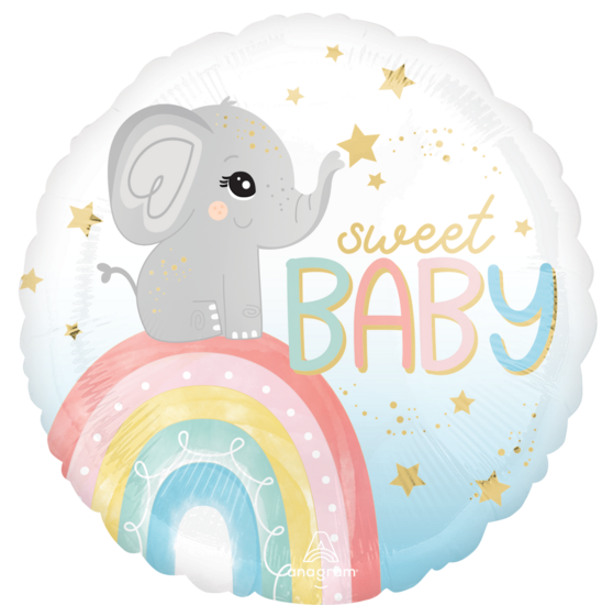 Mooideco - Sweet baby elephant - Baby - 18 inch - S40 Anagram