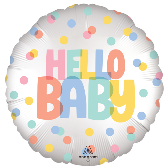 Mooideco - Satin modern baby - Baby - 18 inch - S40 Anagram
