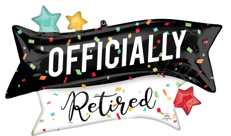 Mooideco - Retirement - 38 inch - P35 Anagram