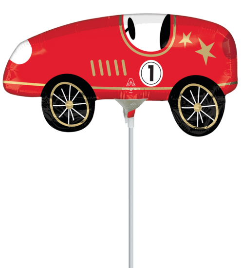 Mooideco - Race Cars - 12 inch - A30 Anagram Balloons