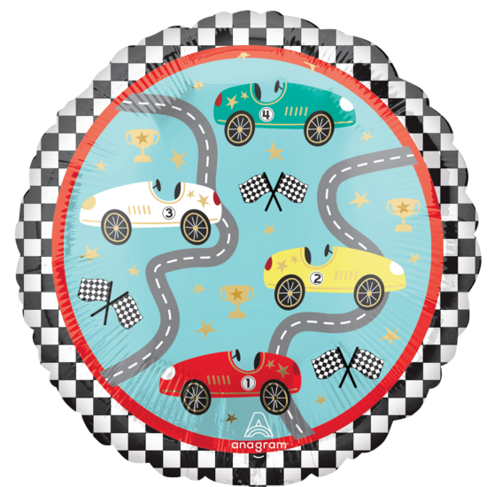 Mooideco - Race Cars - 18 inch - S40 Anagram