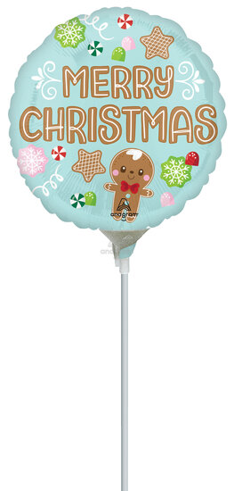 Baking Spirits Bright Christmas - Mini Air-Filled - Christmas - 9 inch - A15 - Anagram Balloons (1)