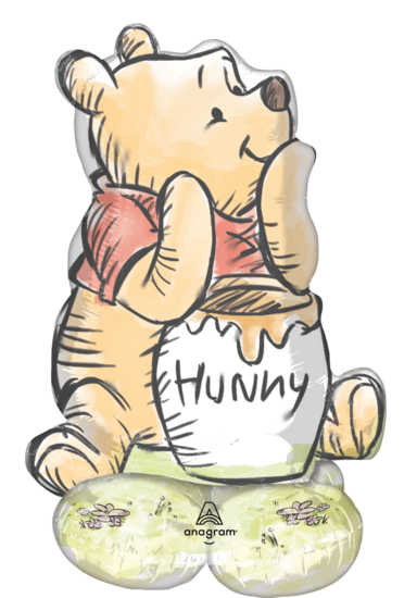 Mooideco - Airloonz Junior - Winnie the Pooh - Disney - 36 inch - P60 Anagram