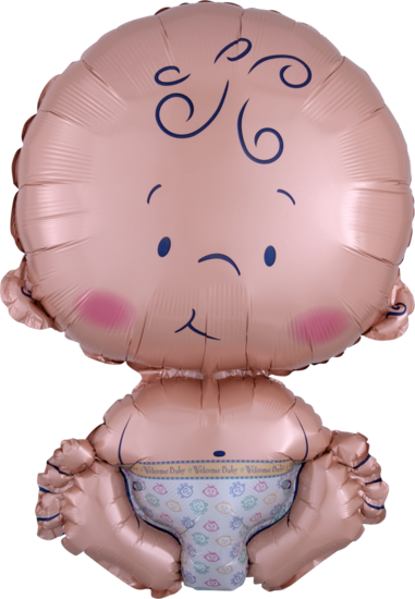 Mooideco - Welcome Baby - Supershape - Everyday - 24 inch - P30 - Anagram Balloons