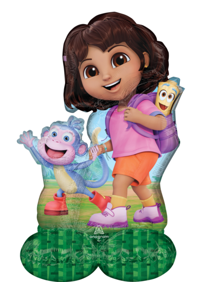 Mooideco - Airloonz Junior - Dora the Explorer - Disney - 36 inch - P60 Anagram balloons