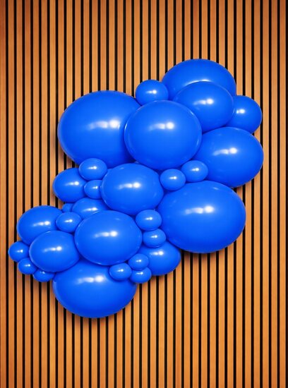 Mooideco - Project pack - Organic balloons - Blue - Kalisan balloons
