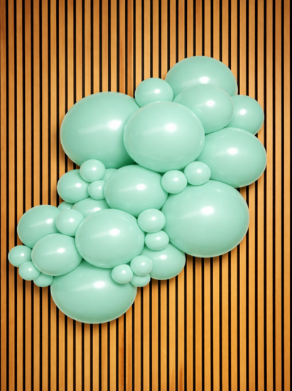 Mooideco - Project pack - Organic balloons - Mint Green - Kalisan balloons