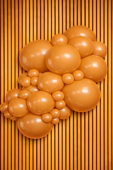 Mooideco - Project pack - Organic balloons - Caramel Brown - Kalisan balloons