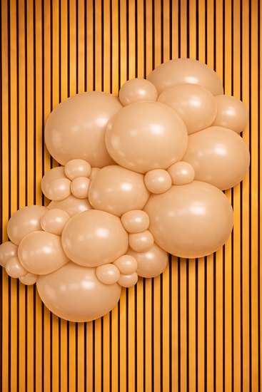 Mooideco - Project pack - Organic balloons - Hazelnut - Kalisan balloons