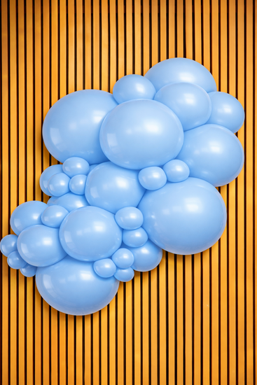 Mooideco - Project pack - Organic balloons - Macaron Blue - Kalisan balloons