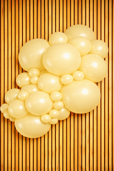 Mooideco - Project pack - Organic balloons - Macaron Yellow - Kalisan balloons