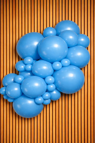 Mooideco - Project pack - Organic balloons - Retro Deep Blue - Kalisan balloons