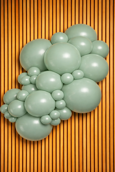Mooideco - Project pack - Organic balloons - Retro Sage Green - Kalisan balloons