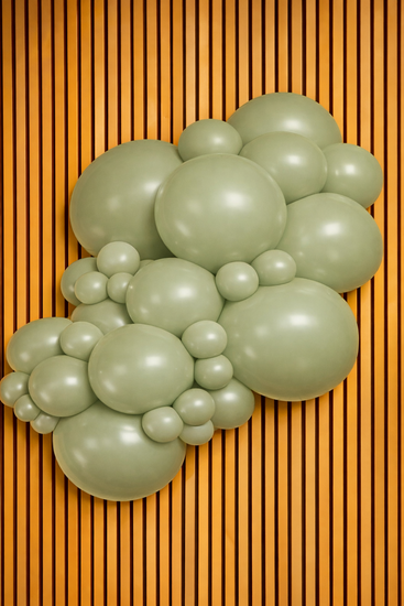 Mooideco - Project pack - Organic balloons - Retro Eucalyptus - Kalisan balloons