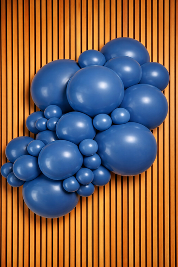 Mooideco - Project pack - Organic balloons - Retro Denim Blue - Kalisan balloons