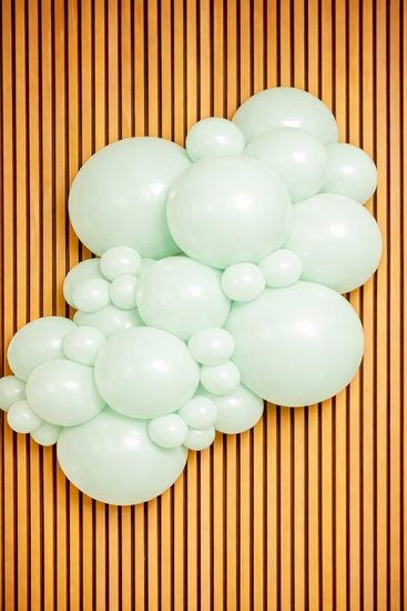 Mooideco - Project pack - Organic balloons - Macaron Pale Green - Kalisan balloons