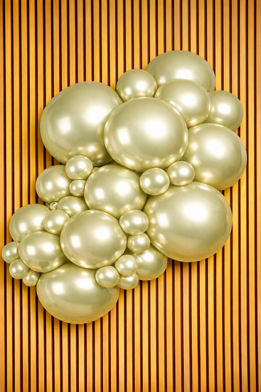 Mooideco - Project pack - Organic balloons - Mirror White Gold - Kalisan balloons