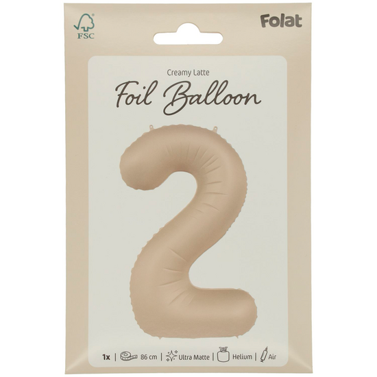 Mooideco - Number 2 - Creamy Latte - 34 inch - Folat