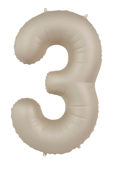 Mooideco - Number 3 - Creamy Latte - 34 inch - Folat