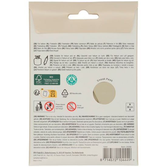Mooideco - Number 4 - Creamy Latte - 34 inch - Folat