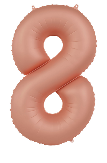 Mooideco - Number 8 - Vintage Rose - 34 inch - Folat