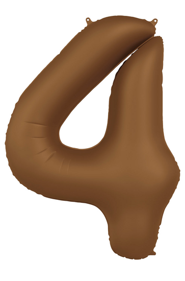 Mooideco - Number 4 - Chocolate - 34 inch - Folat