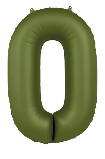 Mooideco - Number 0 - Olive Green - 34 inch - Folat