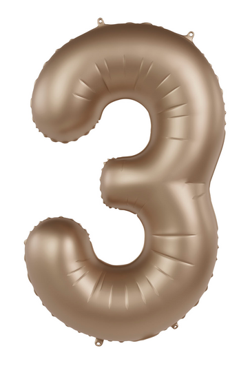 Mooideco - Number 3 - Starlight Gold - 34 inch - Folat